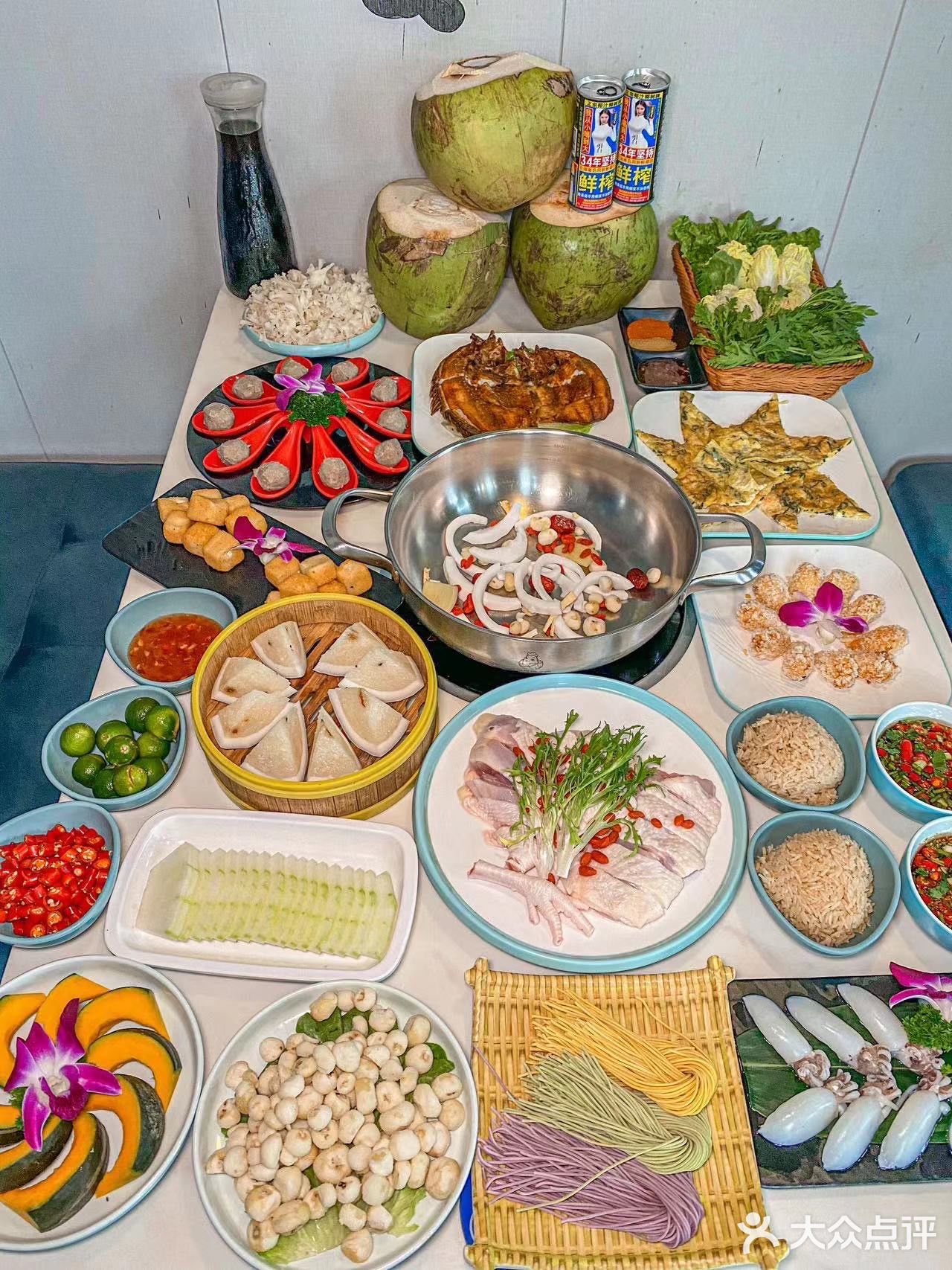 不吃一定会后悔的椰子鸡〇 萌哒哒椰子鸡三亚湾旗舰店