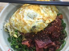 油泼牛肉面-手擀菠菜面(西康路店)