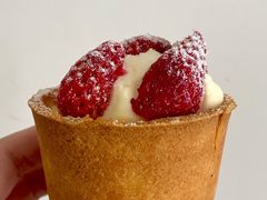 草莓桂花芝挞-胖王爷桂花蜜三刀(万达店)