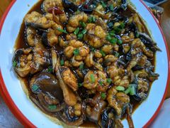 豆豉蒸海鳗鱼-坛南湾阿强农家乐.海鲜大排档老字号(福州地标美食店)