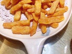 蛋黄焗南瓜-小船渔村•大连菜•大连焖鱼(黄河路店)