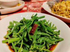 炝拌丝瓜尖-西贝(华发商都店)