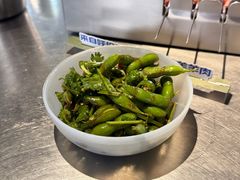 风味毛豆-很久以前羊肉串(南京路第一百货店)