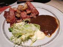 澳洲谷饲原切西冷牛排-盛焰铁板烧(王府井店)