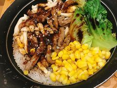 黑椒牛肉煲-米国煲仔饭(塔子湖店)