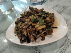 茄子拌扇贝-华圆美食-老蓬莱菜(蓬港路店)
