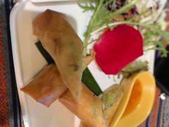 山色炸春卷-山色西餐·柴火烤披萨
