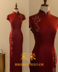 -禾米旗袍妈妈装礼服定制(嘉业国贸店)