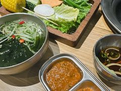 前菜生菜沙拉-姜虎东白丁烤肉(深圳湾后海汇店)