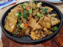 铁板包浆豆腐-宏状元现熬粥·京味菜(黄寺大街店)