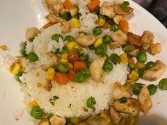 柠檬鸡肉饭配炒时蔬-Geneva日内瓦餐厅(西郊宝成花苑店)