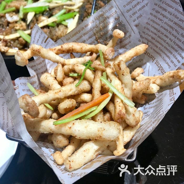 鹅肝酱焗蟹味菇图片