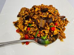萝卜干炒腊肉-毛家饭店·湖南鱼鲜(齐鲁软件园店)