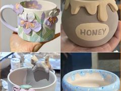 -馆陶手作坊DIY·陶艺·石塑粘土·石膏娃娃(车陂店)