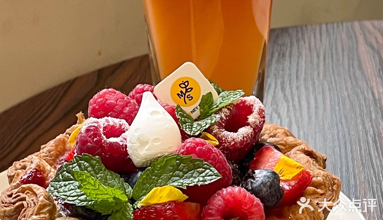 上海🍓超大莓果布丁挞！流心果酱🤤酥皮掉渣