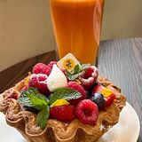 上海🍓超大莓果布丁挞！流心果酱🤤酥皮掉渣