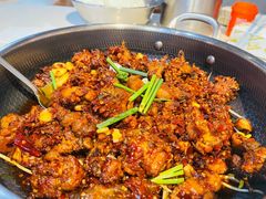 -贵州辣子鸡番茄鸡