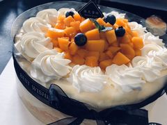 招牌动物奶油芒果千层蛋糕-艾加柒克蛋糕茶歇甜品台(春熙路店)