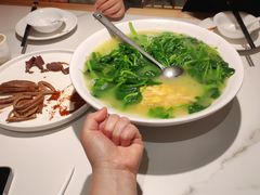 豌豆尖鸡蛋汤-茅溪菜·家宴(上品拾陆店)