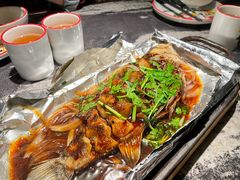 酱烤活鲈鱼-新白鹿餐厅(松江开元地中海店)