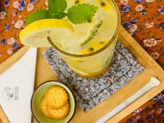 百香果柠檬汽水-邮葭