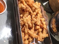 酥炸蘑菇-北院·果木烤鸭·25年东北菜(创意产业园店)