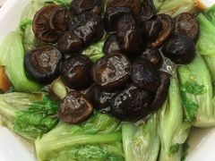 北菇扒生菜胆-潮喜竹溪荔湖酒家(荔枝湾店)