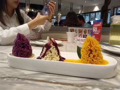 三色山药泥-宝月楼·台湾菜馆(天河城店)
