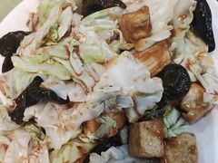 酱爆圆白菜木耳豆腐-振生清真饭店(永安道店)