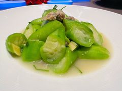 原汤蛤蜊煮广东胜瓜-皇朝会.经典传统粤菜(外滩店)