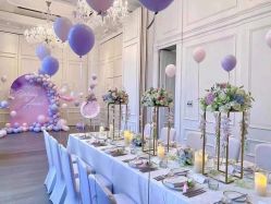 -团子宝宝宴派对百日宴生日布置策划·求婚策划·气球布置别墅民宿