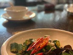 黄秋葵捞云耳-点胜汇·点心粤菜·手工制作(揭阳店)