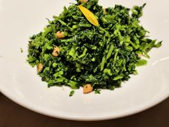 芥兰苗拌甜黄豆-醉庐·新上海菜(南京西路店)