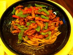 炒牛柳~-海岛渔村大酒店(云霄路店)