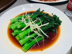 白灼菜心-喜多多海鲜饺子(大罐店)