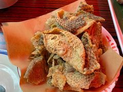 炸鱼皮-沙胆彪炭炉牛杂煲(成都玉林店)