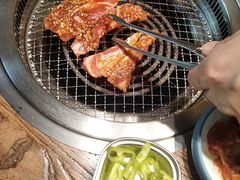 -明洞阿姨·韩式酱蟹烤肉·创意料理(三元桥店)