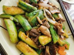 时菜炒鹅杂-鹅香阁私房菜(一鹅五味)