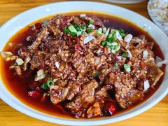 水煮牛肉片-九九牛肉馆(南山路店)
