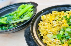 Green Pepper Stir-fried Small Fried Eggs