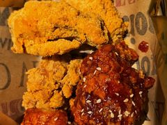 炸鸡双拼-春熙台韩国料理·章鱼肥牛(西丽店)