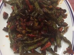 干煸豆角-乐乐餐厅(湘子庙街店)