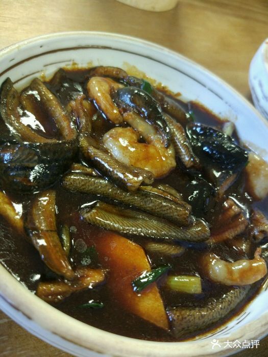 扈记老本帮面馆虾鳝图片 - 第1张