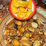 
柳州真的好超前啊🥹🥹菠萝蜜鸡煲！！