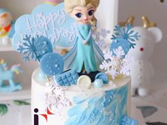 冰雪奇缘主题动物奶油蛋糕-艾加柒克蛋糕茶歇甜品台(春熙路店)
