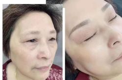 -西施无菌半永久纹绣眉眼影唇轻增发纹发际线