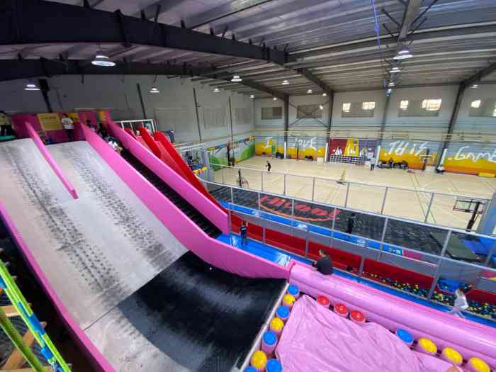 hicool嗨酷运动乐园·蹦床团建篮球(双桥店)-"抖音上看到蹦床种草很久