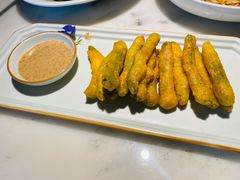 咸蛋黄四季豆-初蓉丨遇见新川菜(亲贤街荣耀店)