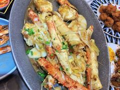 姜葱炒帝王蟹-蟹之国·精品蟹料理(极地店)