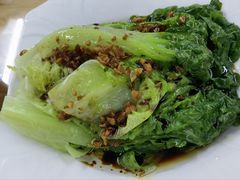 白灼生菜-顶巧鸡汤馄饨(虹口总店)